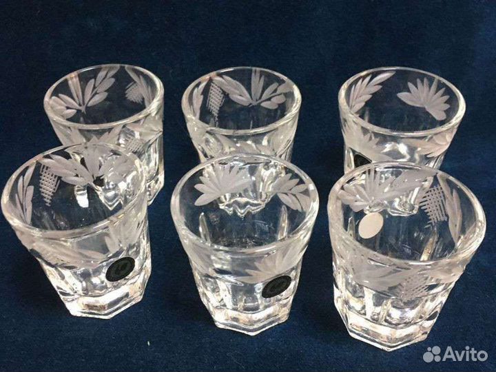 Хрустальные стопки