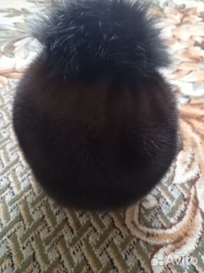 Шапка из меха норки