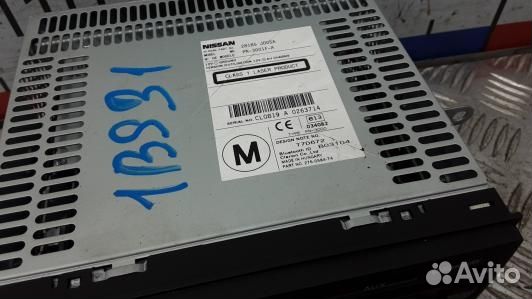 Магнитола nissan qashqai J10 (1BS31I401)