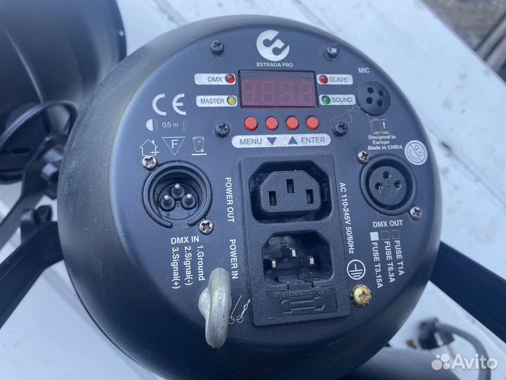 LED Par 64 estrada pro 36*3 rgbw