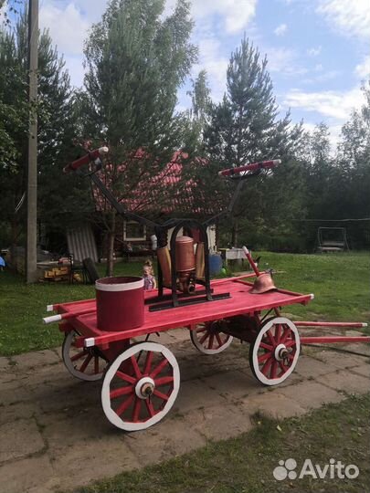 Телега на конной тяге