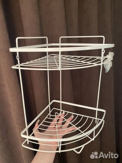 Полка навесная в ванную