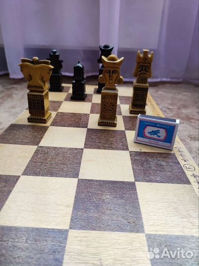 Шахматы деревянные ручной работы