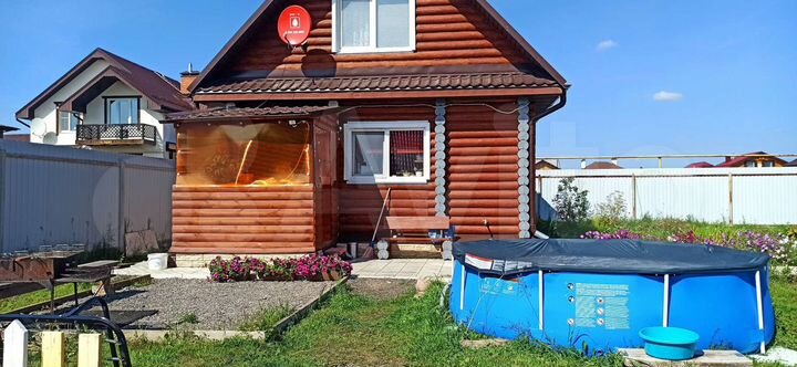 Коттедж 68 м² на участке 8 сот.