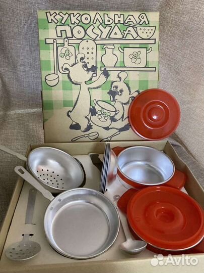 Детская посуда 1992 года