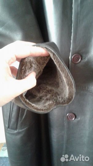 Мужская дубленка
