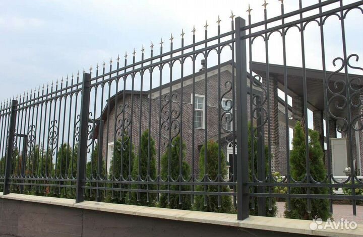 Кованый забор