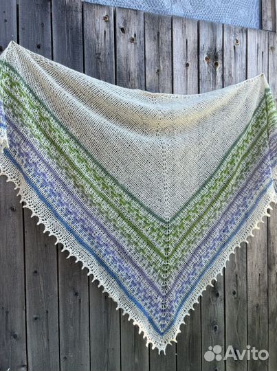 Шали ручной работы