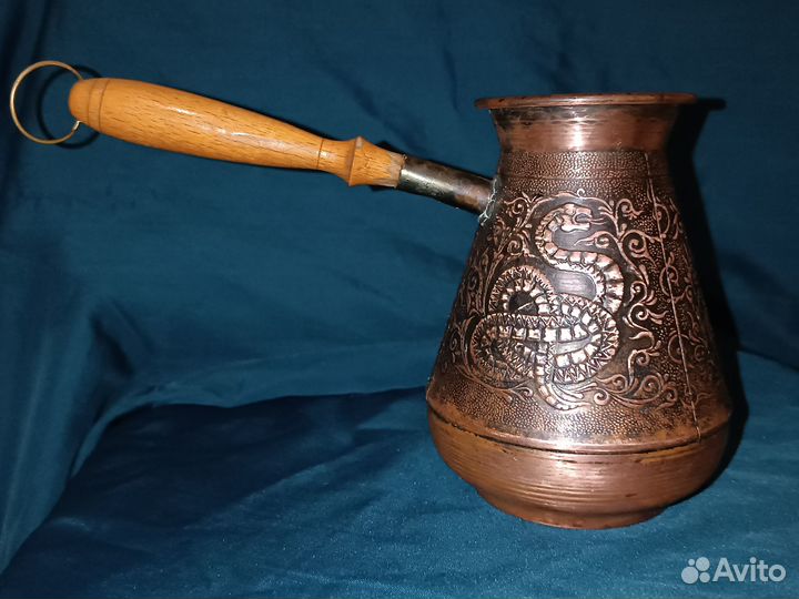 Турка для кофе медная