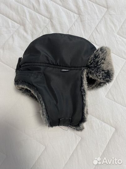 Шапка-ушанка детская lindberg 52 черная