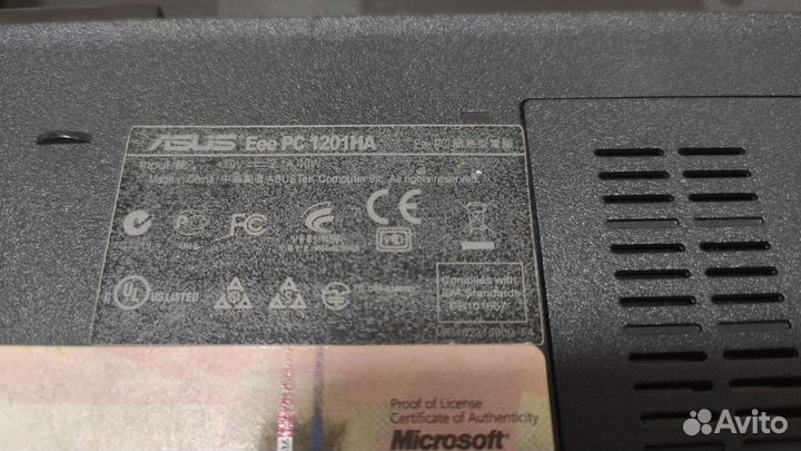 Нетбук asus eee pc