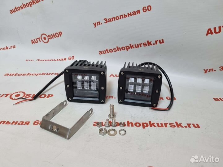 Противотуманка LED Sal-man Нива УАЗ Камаз Маз