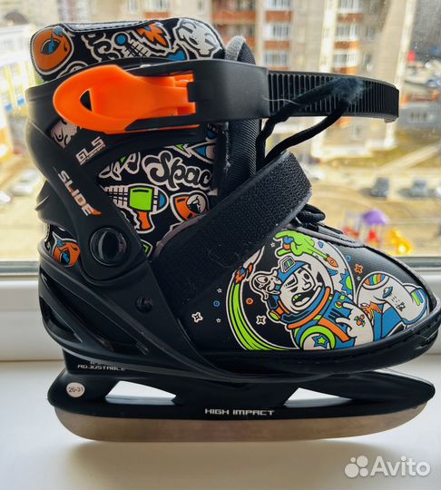 Коньки раздвижные детские Nordway 26-31