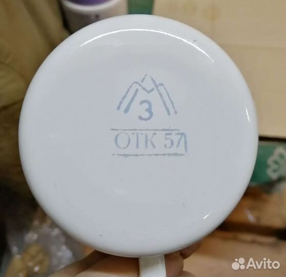 Эмалированная кружка СССР