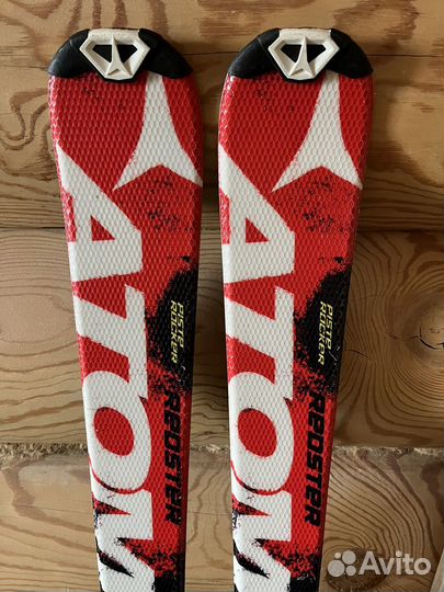 Горные детские лыжи Atomic (120) и ботинки (22.5)