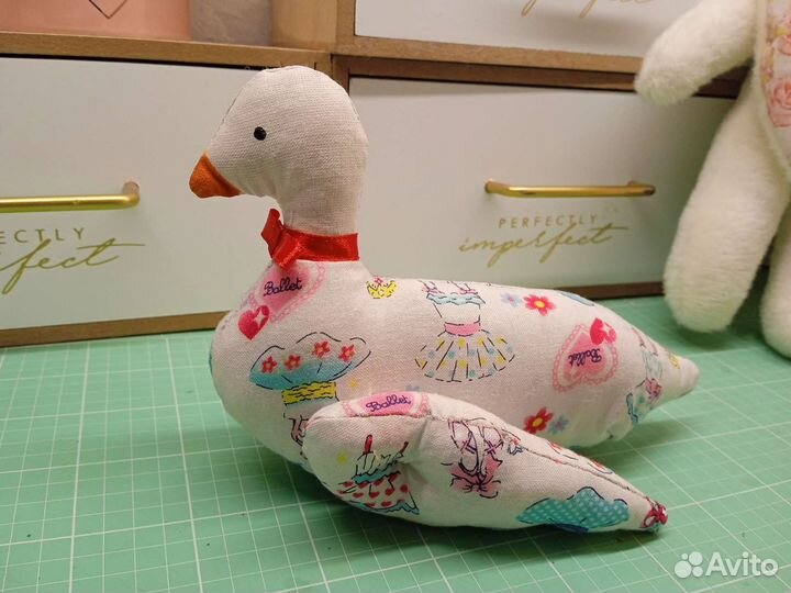 Мягкая Игрушка Гусыня в стиле Тильда