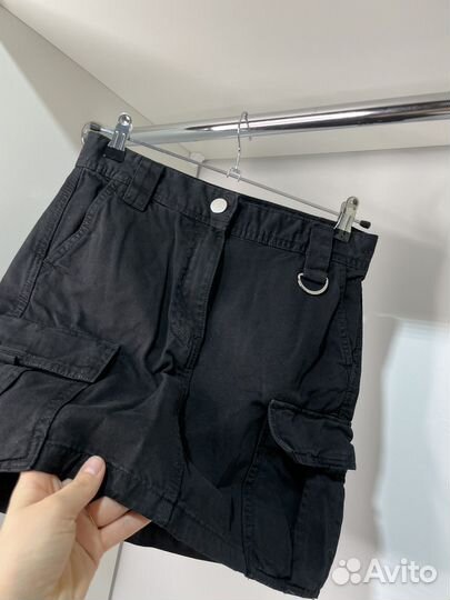 Джинсовая юбка Bershka