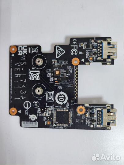 Плата расширения для ноутбука MSI GP76/MS-17K3 с р