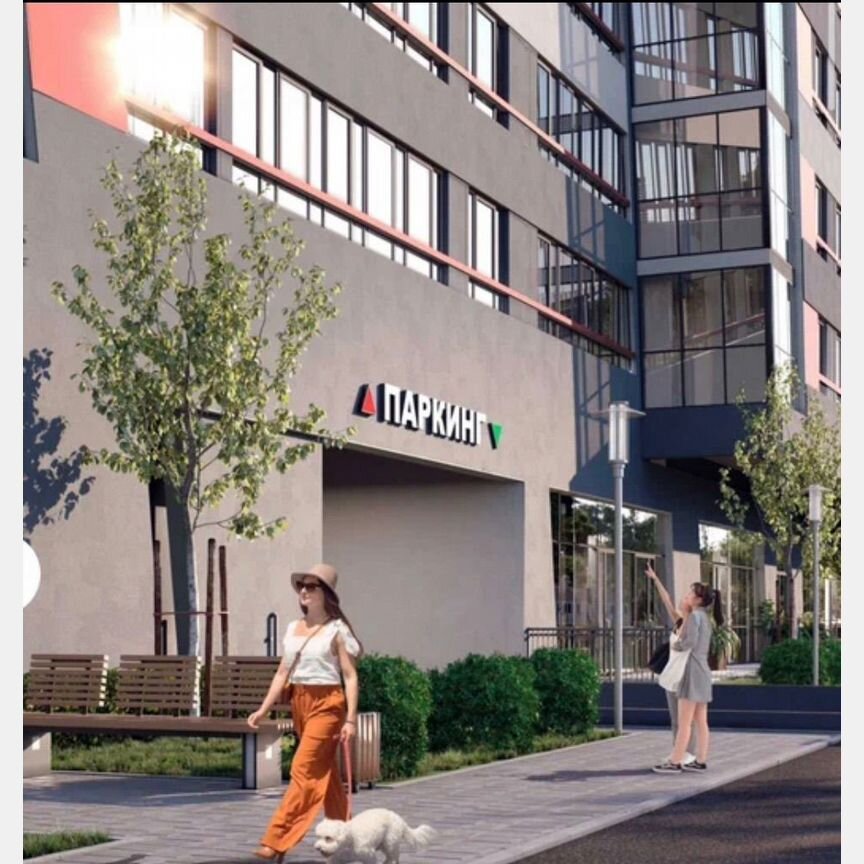 Квартира-студия, 22,1 м², 2/15 эт.