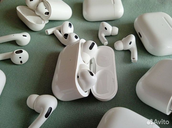 Airpods 2, 3, pro, pro 2 по частям