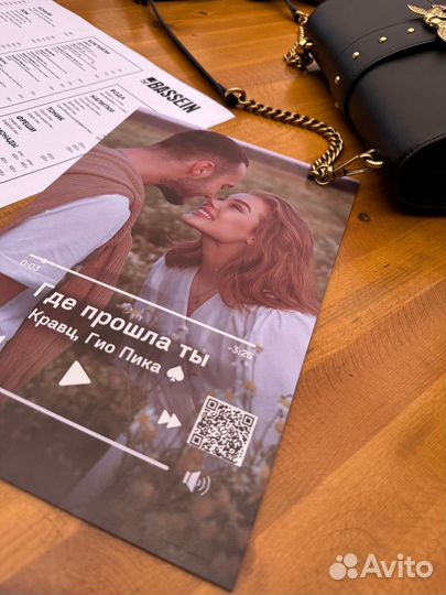 Фоторамка с песней / подарок