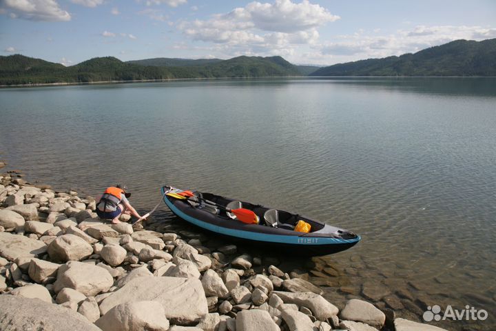 Надувной каяк Itiwit 3 Декатлон 2/3 местный