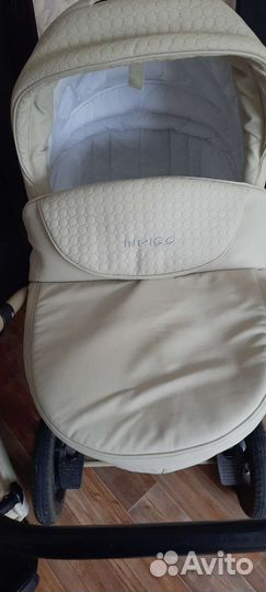 Коляска 2 в 1 эко кожа