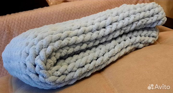 Детский плед из Alize Puffy