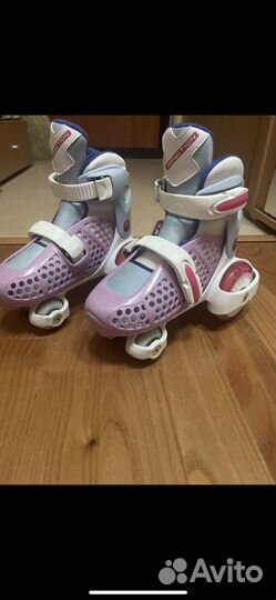Роликовые коньки детские раздвижные Reaction 29-32