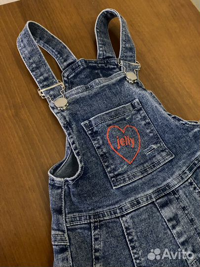 Джинсовый комбинезон детский