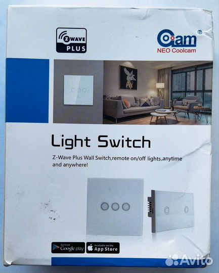 Выключатель Neo Coolcam Z-wave (RU 869MHz)