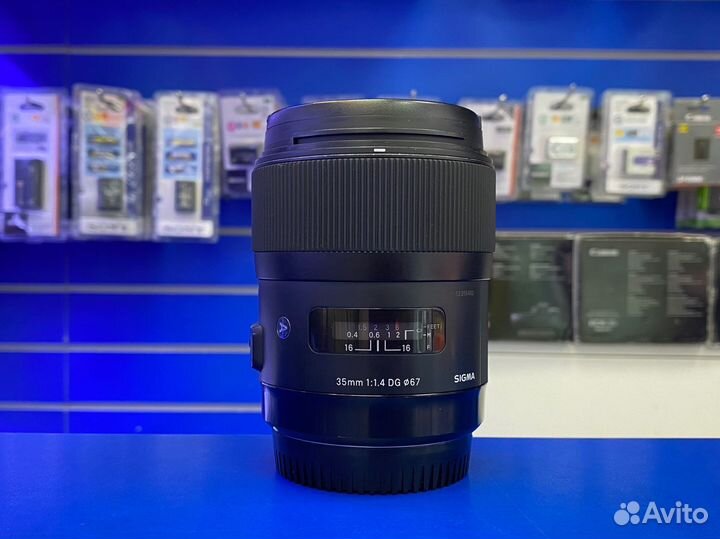 Sigma AF 35mm f/1.4 ART Canon EF (гарантия) id6482