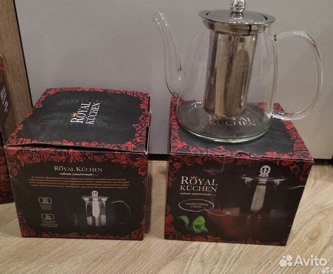 Миксер Чайник заварной Royal Kuchen Новый