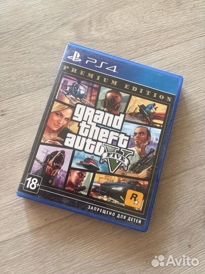 Игра gta 5 preminum edition для ps4 / ps5