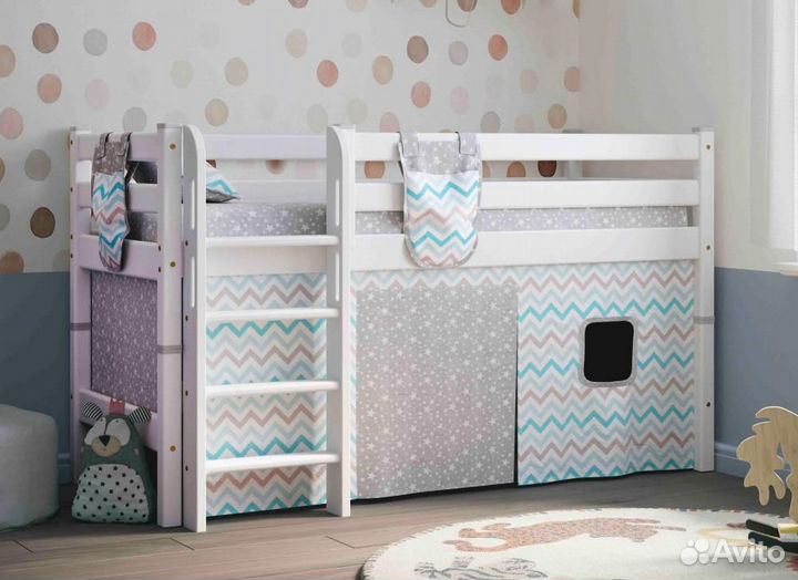 Штора для низкой кровати Соня