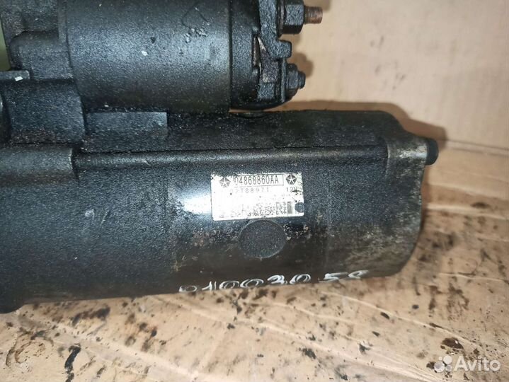 04868860AA Стартер Chrysler Voyager/Caravan 4