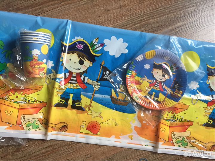 Аксессуары для проведения пиратской вечеринки