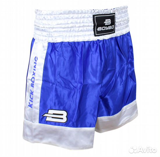 Шорты для кикбоксинга BoyBo (черный, M)