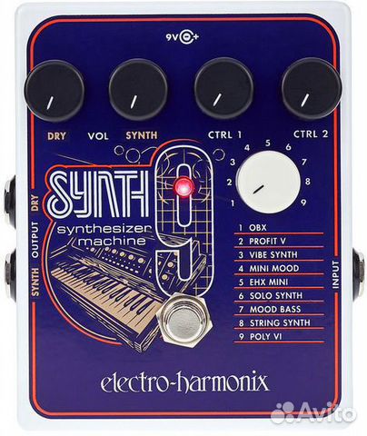 Педаль Electro-Harmonix synth9 Synthesizer Machine