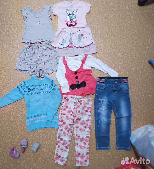 Вещи пакетом 3-5 лет