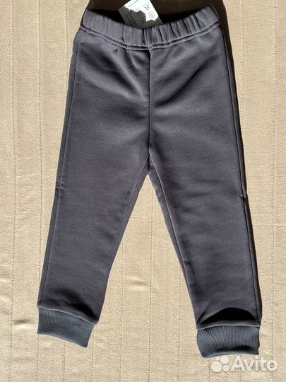 Детские брюки-джоггеры унисекс темно-синие