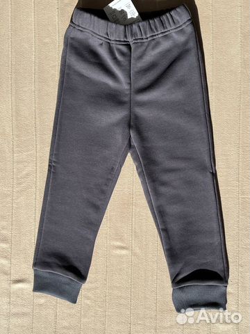 Детские брюки-джоггеры унисекс темно-синие