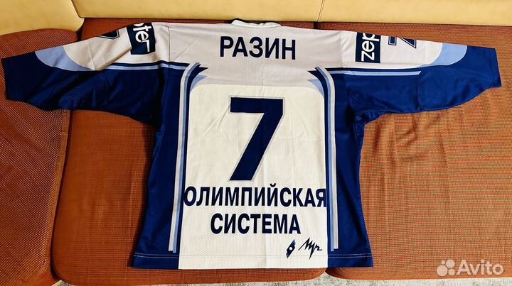 Хоккейная майка взрослая Динамо Москва