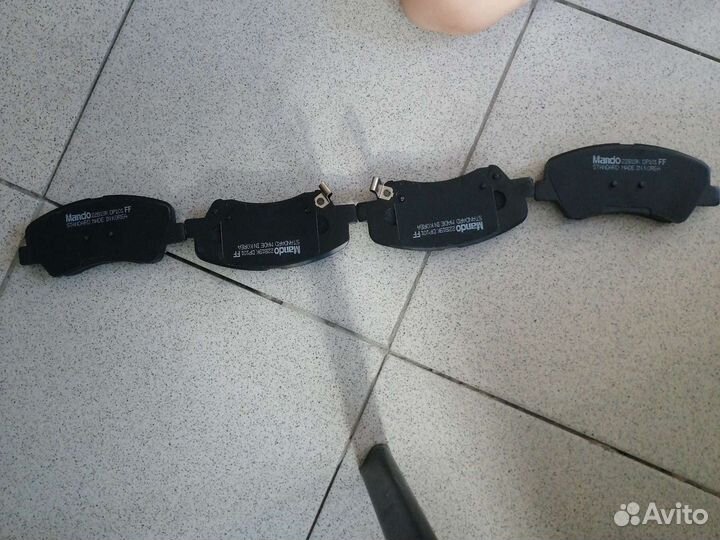 Колодки тормозные передние Солярис Хендай Киа Рио