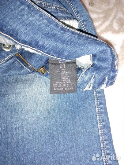 Джинсовая юбка 27 размер