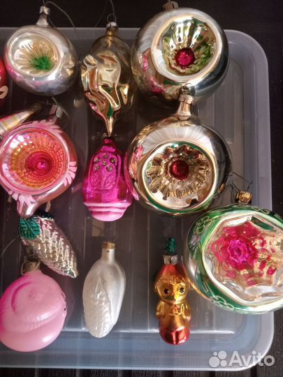 Елочные игрушки СССР