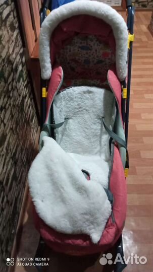 Детские санки коляска