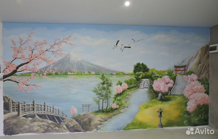 Роспись интерьера, барельеф