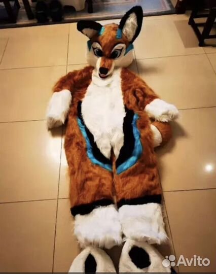 Ростовая кукла костюм,Талисман лисьей собаки