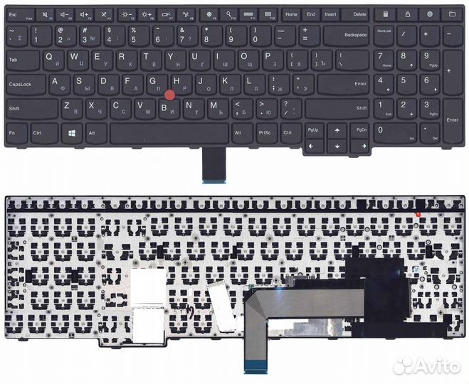 Клавиатура Lenovo Thinkpad Edge E550, E550C черная